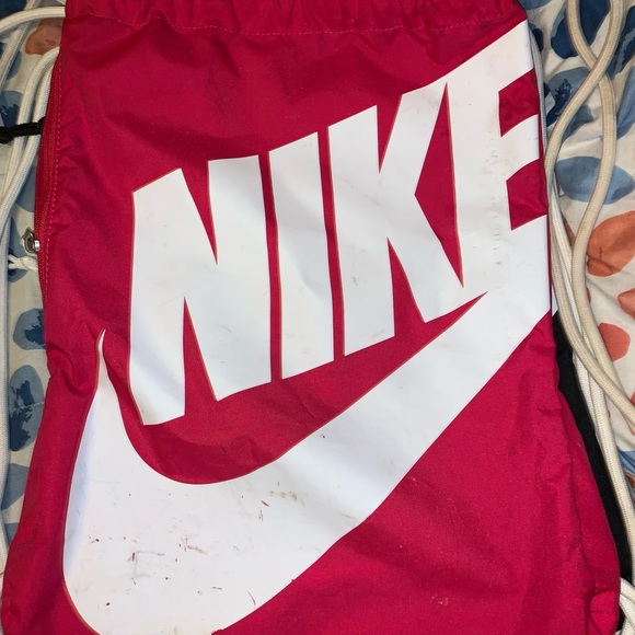 Nike Handbags - Pink nike drawstring bag Nike Handbags - Pink nike drawstring bag